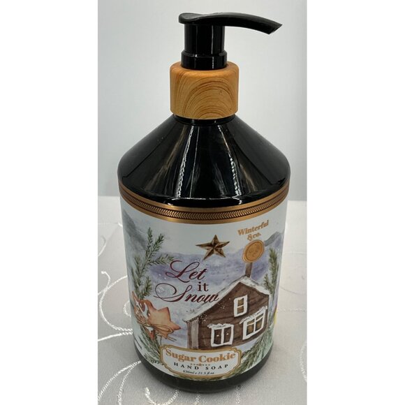 Winterfield & Co. Sugar Cookie Hand Soap 21.5 Oz Festive Bottle - Picture 1 of 3